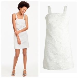 J. Crew floral embossed dress